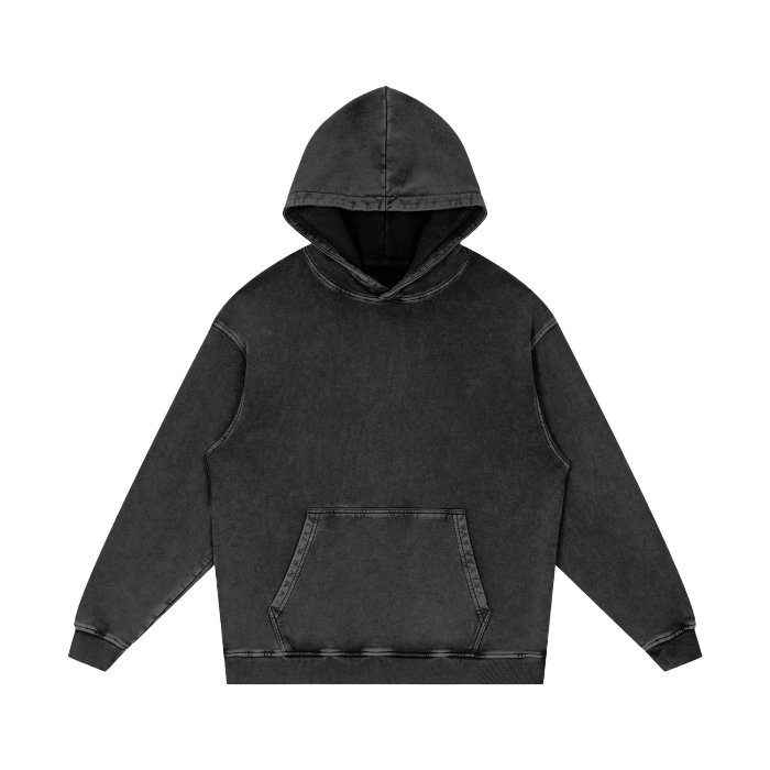 Blank Acid Wash Oversize Hoodie. Leave it Blank or Provide Your Own Design.