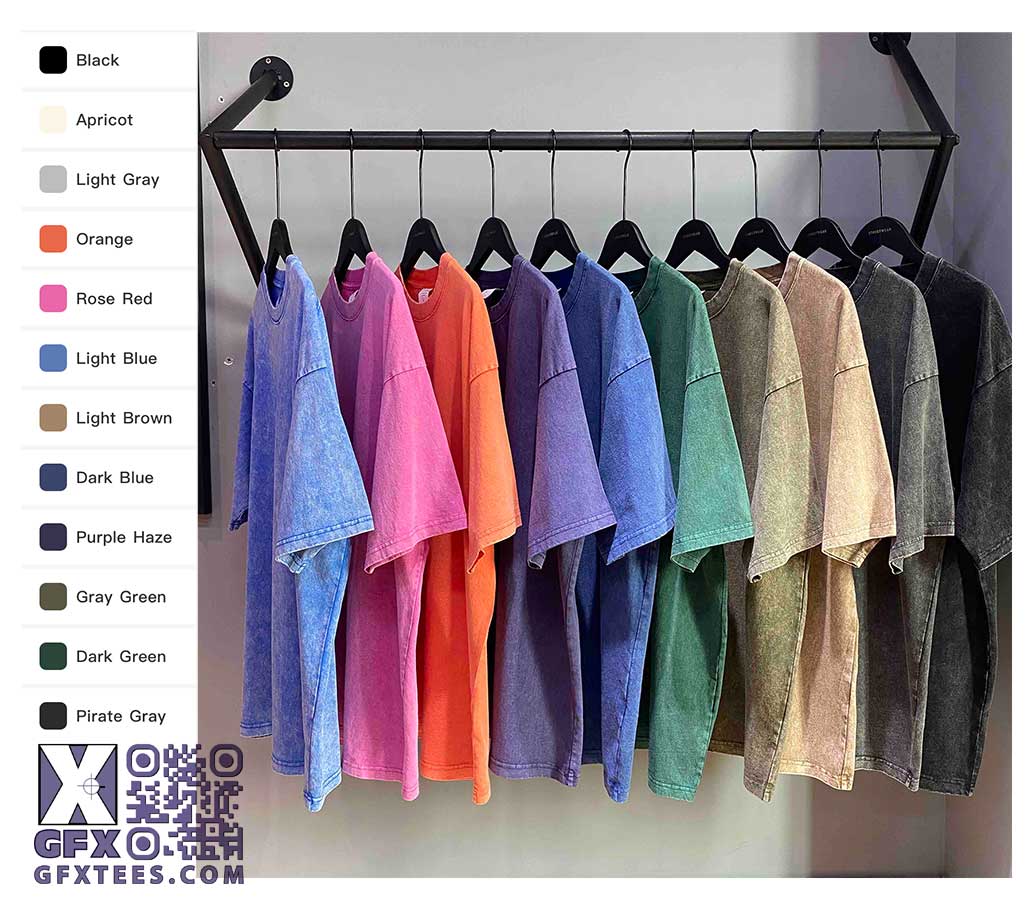 Add Your Custom File to Acid Wash T-Shirts Toronto. Vintage Wash Tees.