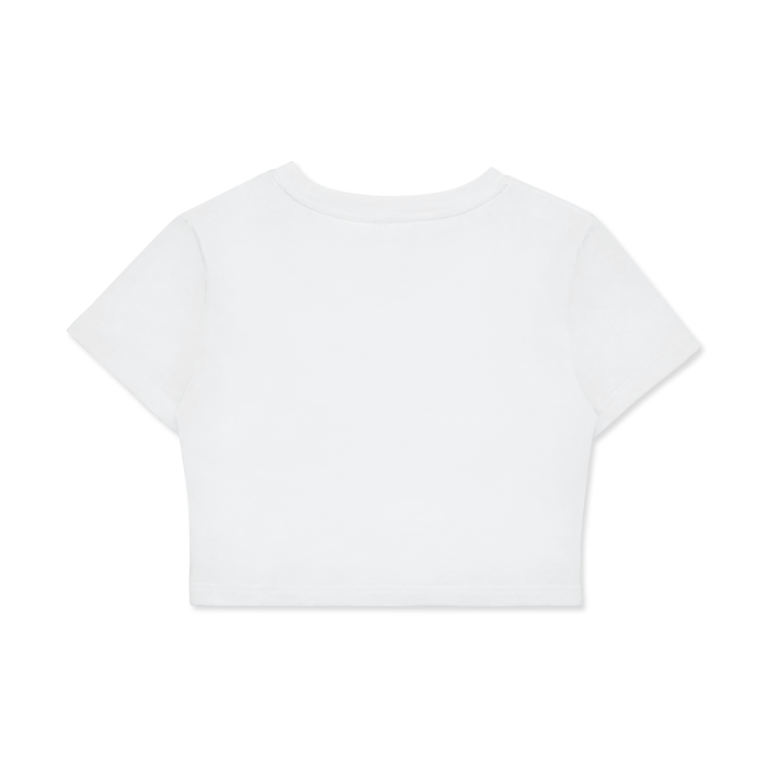 Perfectly Imperfect Women's Fitted Crop Tee | Bodycon TShirt.