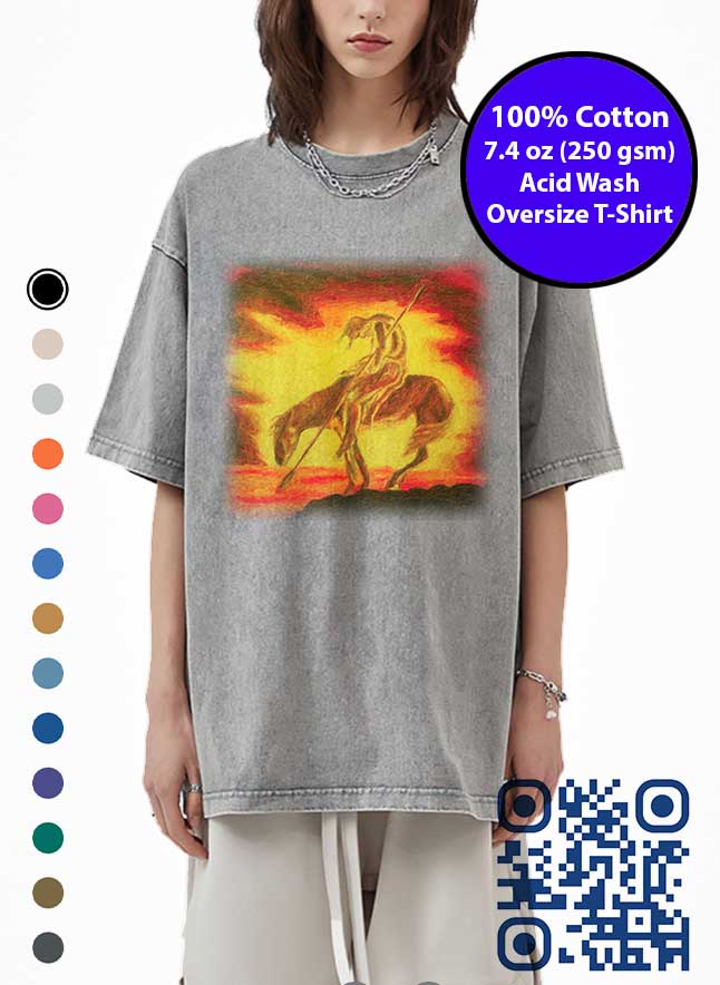 End of the Trail Beach Boys Album Cover Acid Wash T-Shirt. Made in Toronto Tee.
