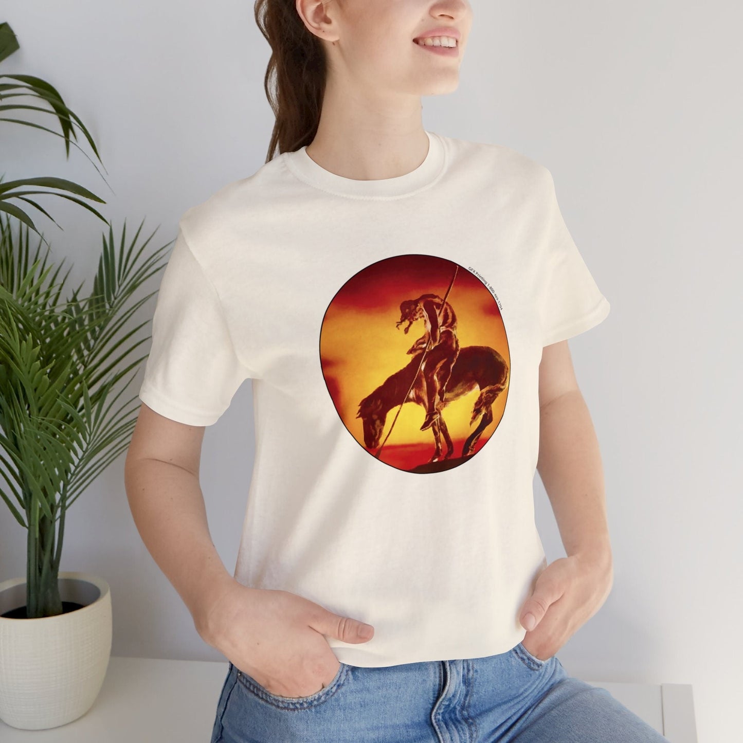 Surf's Up End of the Trail Short Sleeve Bella+Canvas Tee.