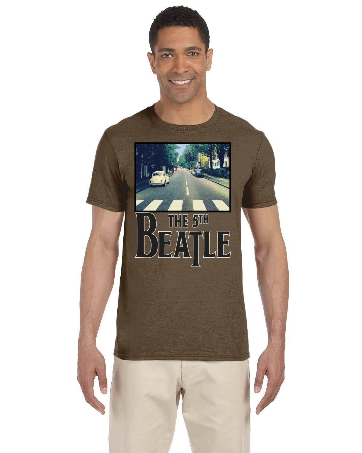 The 5th Beatle on Abbey Road Unisex Softstyle T-Shirt. Beatles Fan Tee. The Beatles Ultimate Tee on Heavy Cotton.