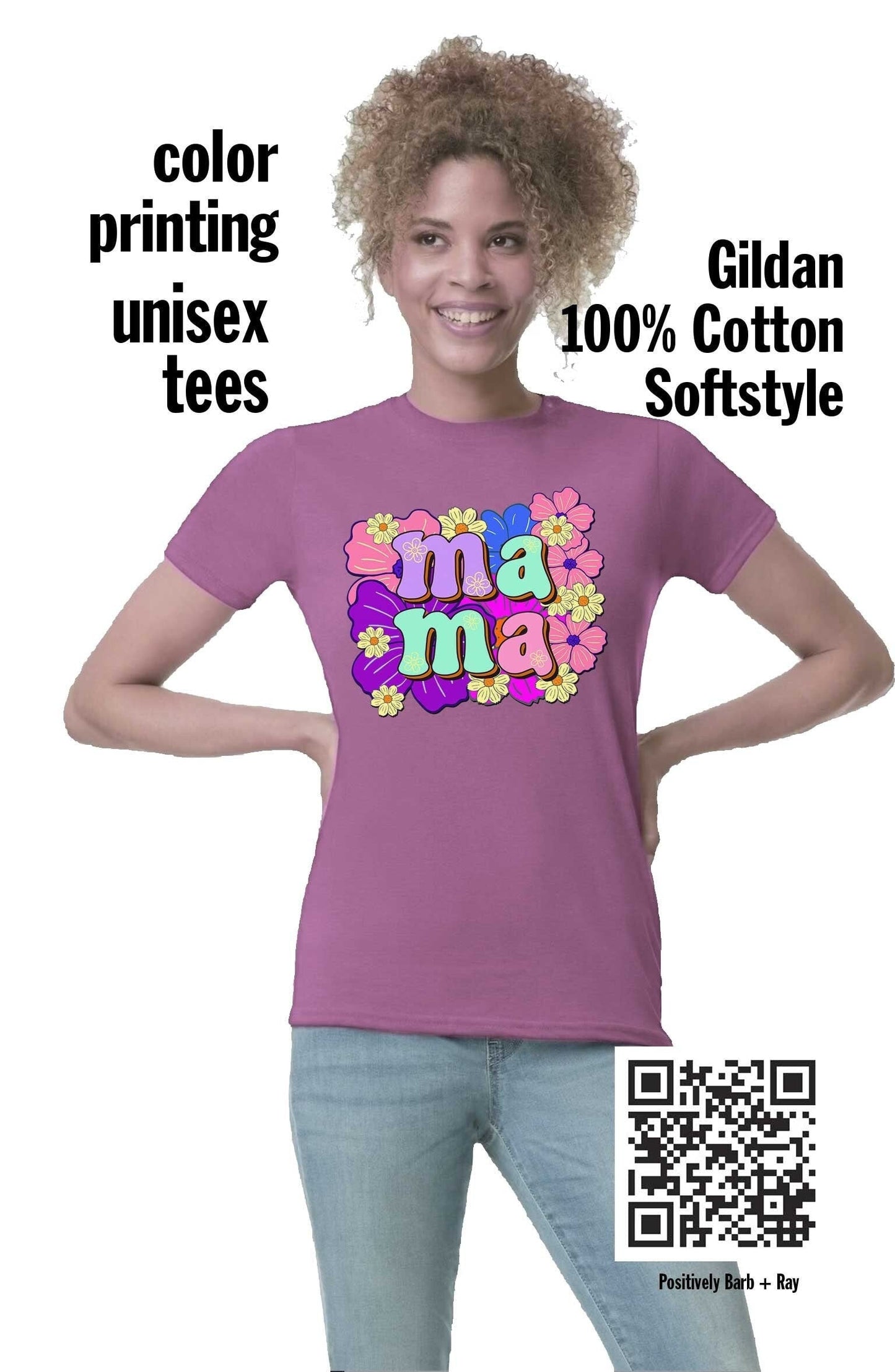 Mama Soft T-shirt. Mother's Day Personalized Tees. Custom Name Tee Shirts. Custom Design Add Name Gift.