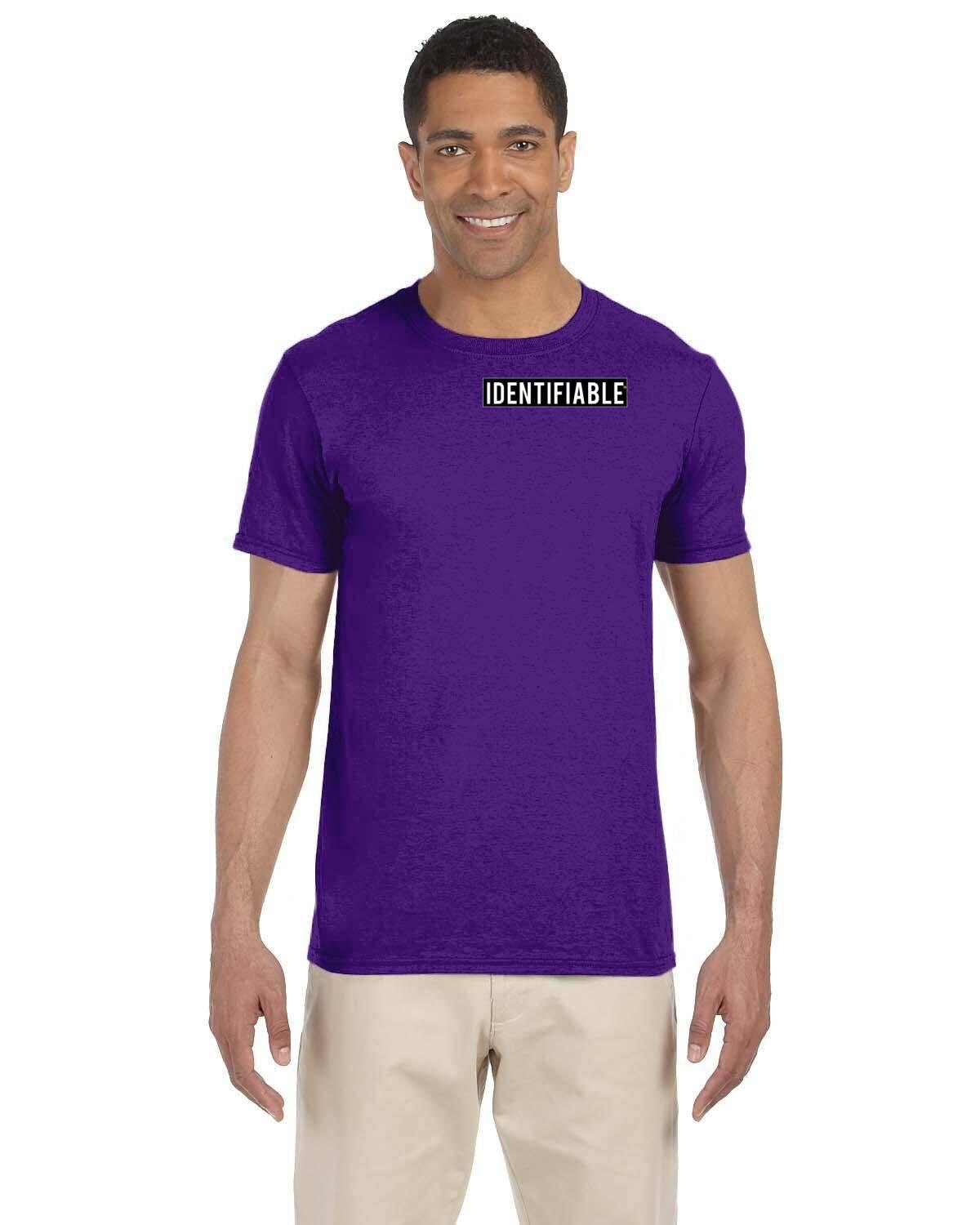Identifiable as a Human T-Shirt. Non-binary Positivity. Nonbinary Pride Tees. No Gender Tshirt. They Them Human Being. LGBTQIA.