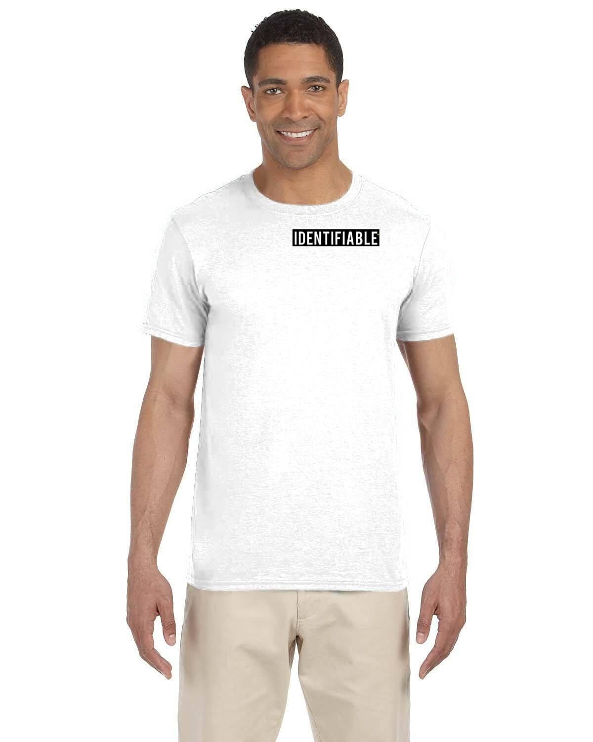 Identifiable as a Human T-Shirt. Non-binary Positivity. Nonbinary Pride Tees. No Gender Tshirt. They Them Human Being. LGBTQIA.