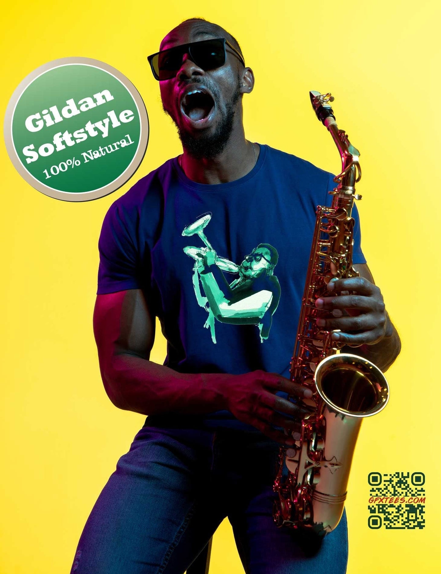 Trumpet Player Tshirt. Musician Tee. Dizzy Gillespie Jazz Music.