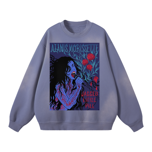 alanis morissette sweatshirt,jagged little pill sweatshirt