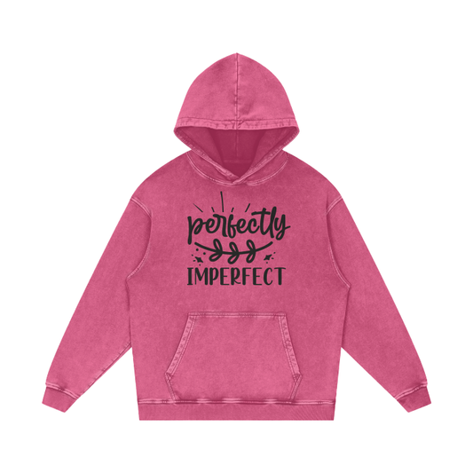 Perfectly Imperfect Acid Wash Oversize Hoodie. A Perfect Cliche for a Perfect Human in Your Life.