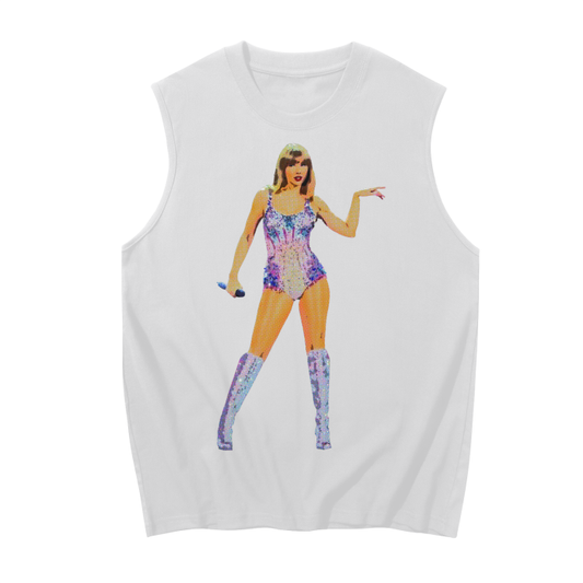 Tay Tay Taylor Swift Sleeveless Mens Tank Top. Mens Swiftie Tank Tee.